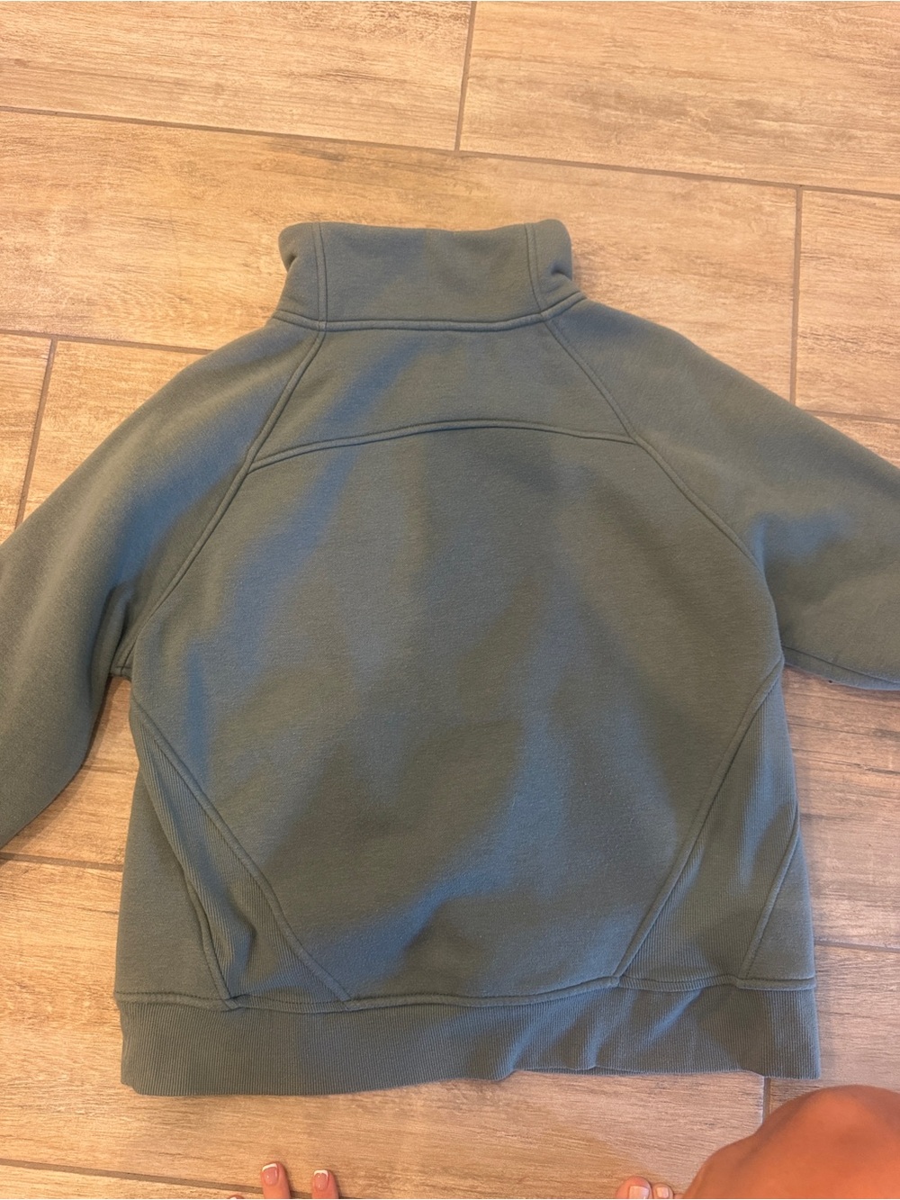 Scuba Qtr/quarter zip pullover hoodie sweatshirt crewneck size medium - Picture 7 of 9